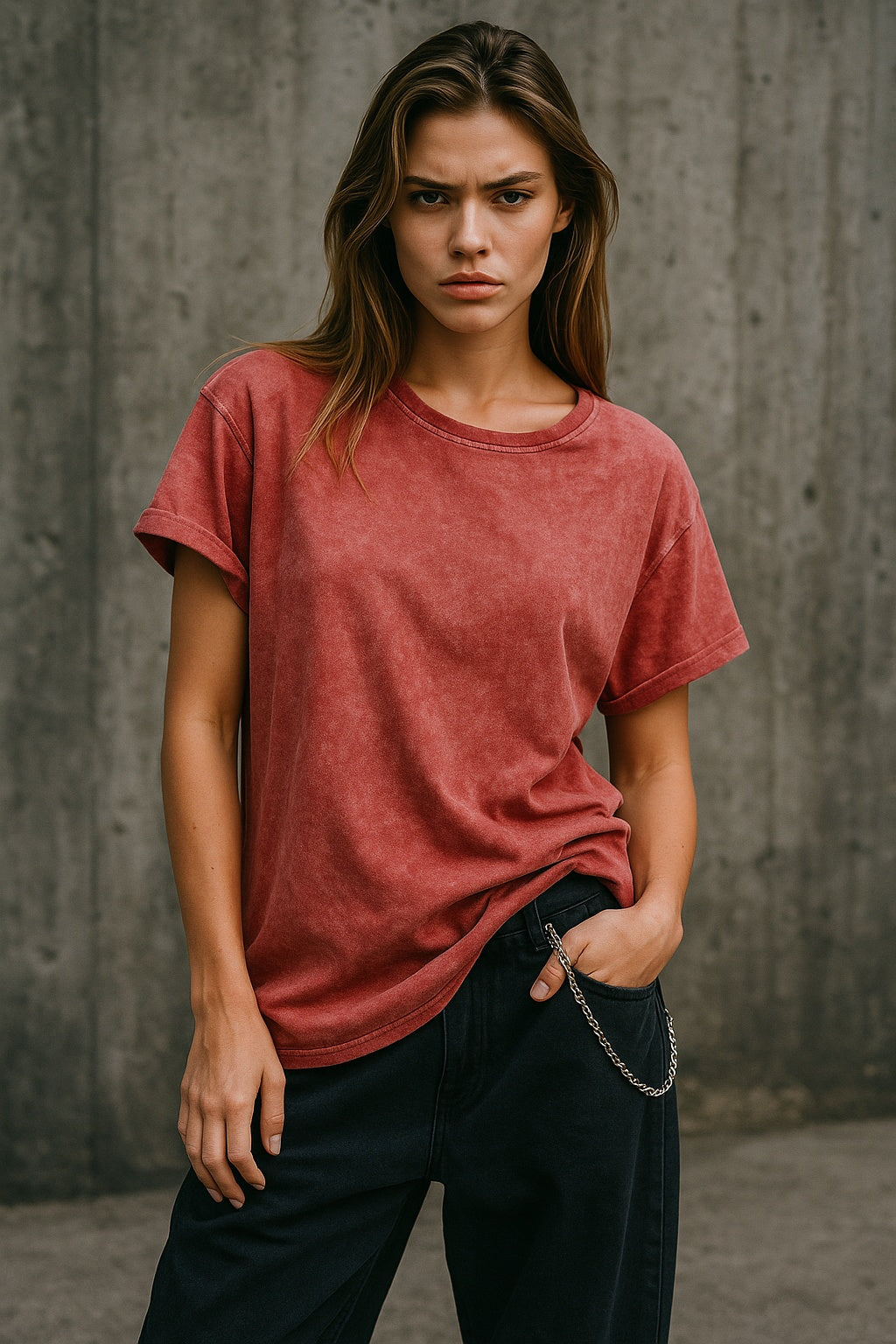Denim T-Shirt | Husky CA6689